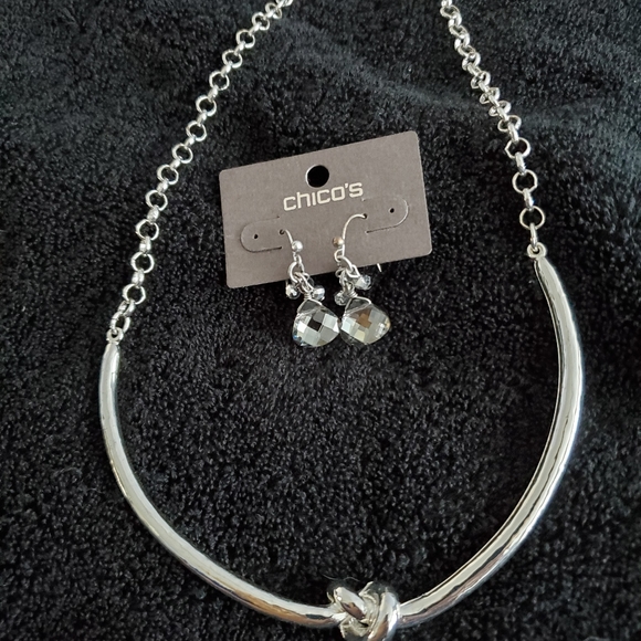 Chico's necklace and earings set NWT - Picture 1 of 4